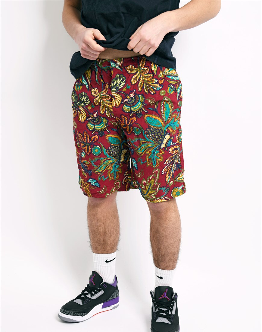 90s floral summer shorts multi coloured vintage patterned S | ASOS Style Feed