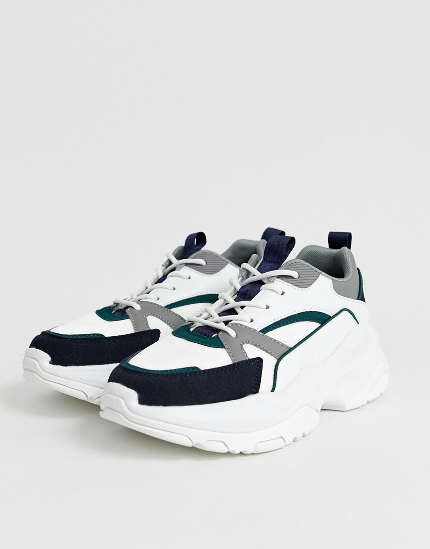 ASOS DESIGN chunky sole trainers | ASOS Style Feed