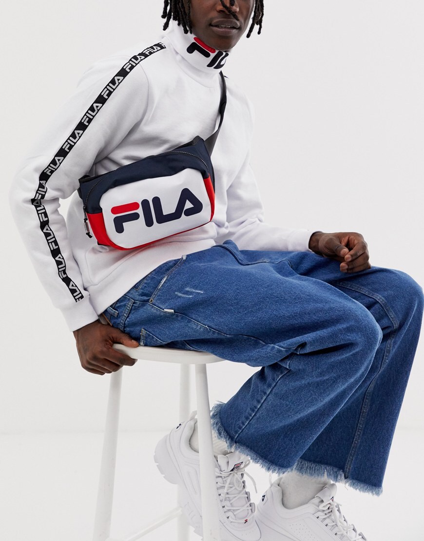 Fila Bisley waist bag with large logo | ASOS Style Feed