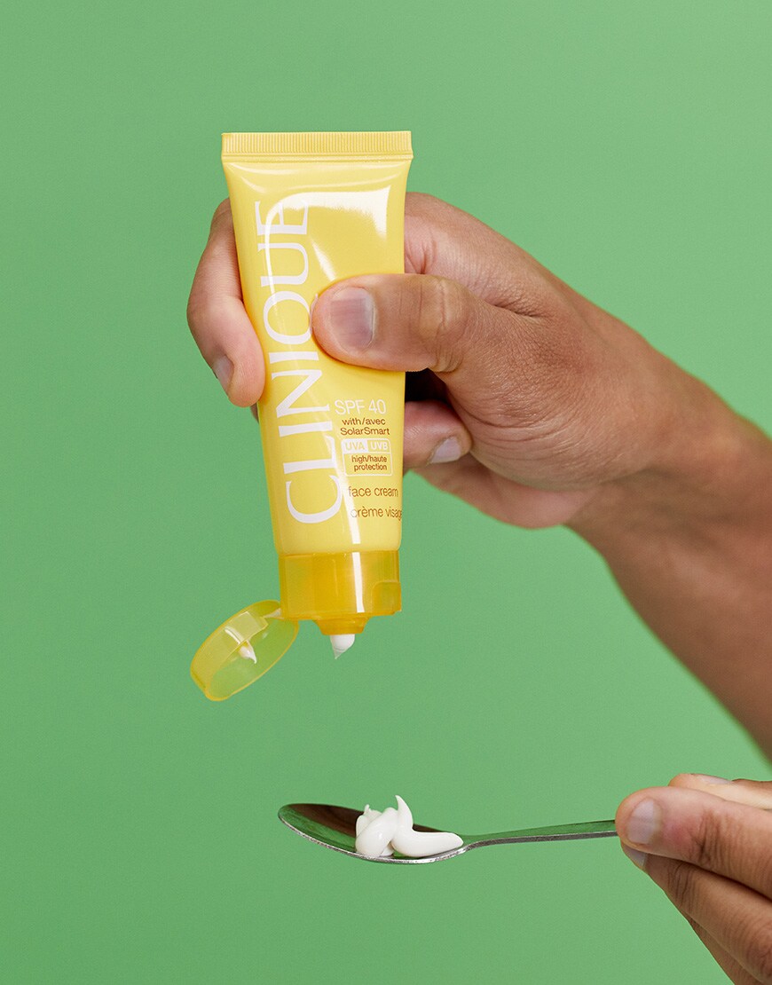 A picture of sun cream by Clinique. Available at ASOS.