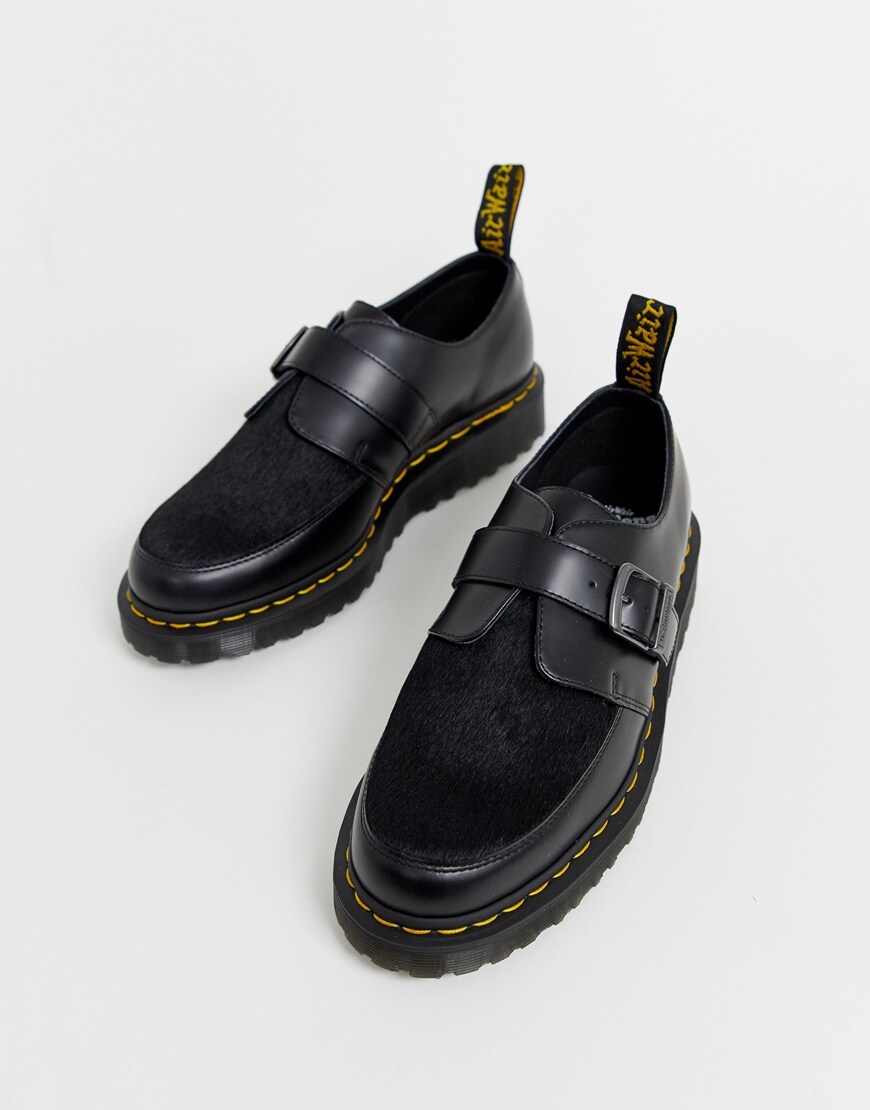 A picture of a pair of DR Martens, creeper-style shoes. Available at ASOS.