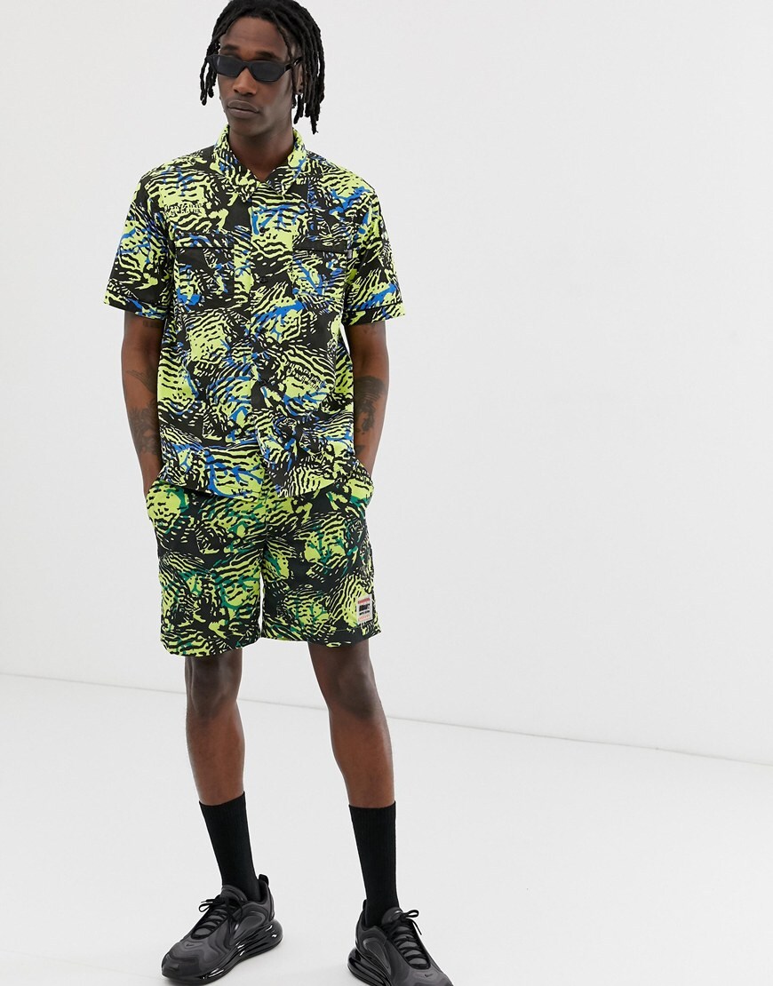 A picture of a model wearing a co-ord from Billionaire Boys Club. Available at ASOS.