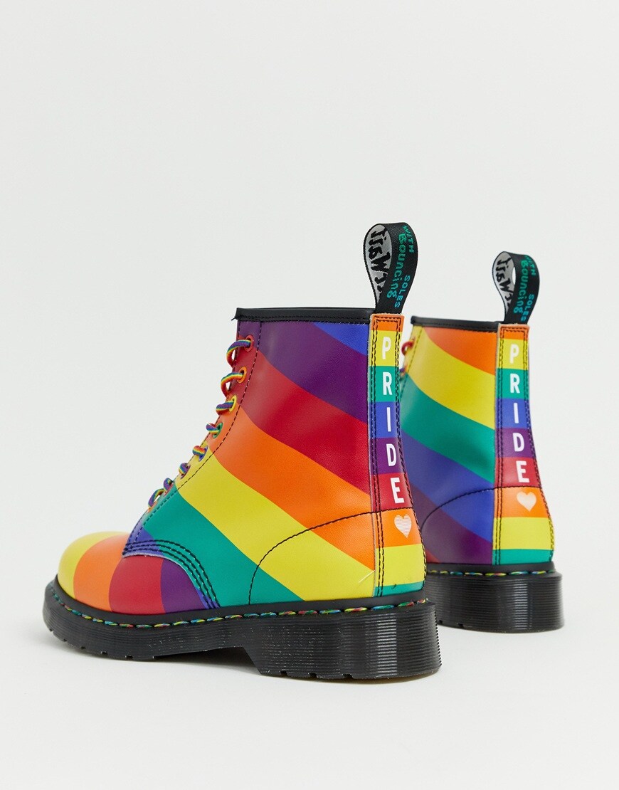 Dr. Martens 1460 Pride 8eye boots | ASOS Style Feed