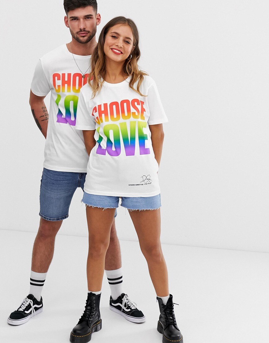 ASOS DESIGN rainbow stripe co-ord skirt | ASOS Style Feed