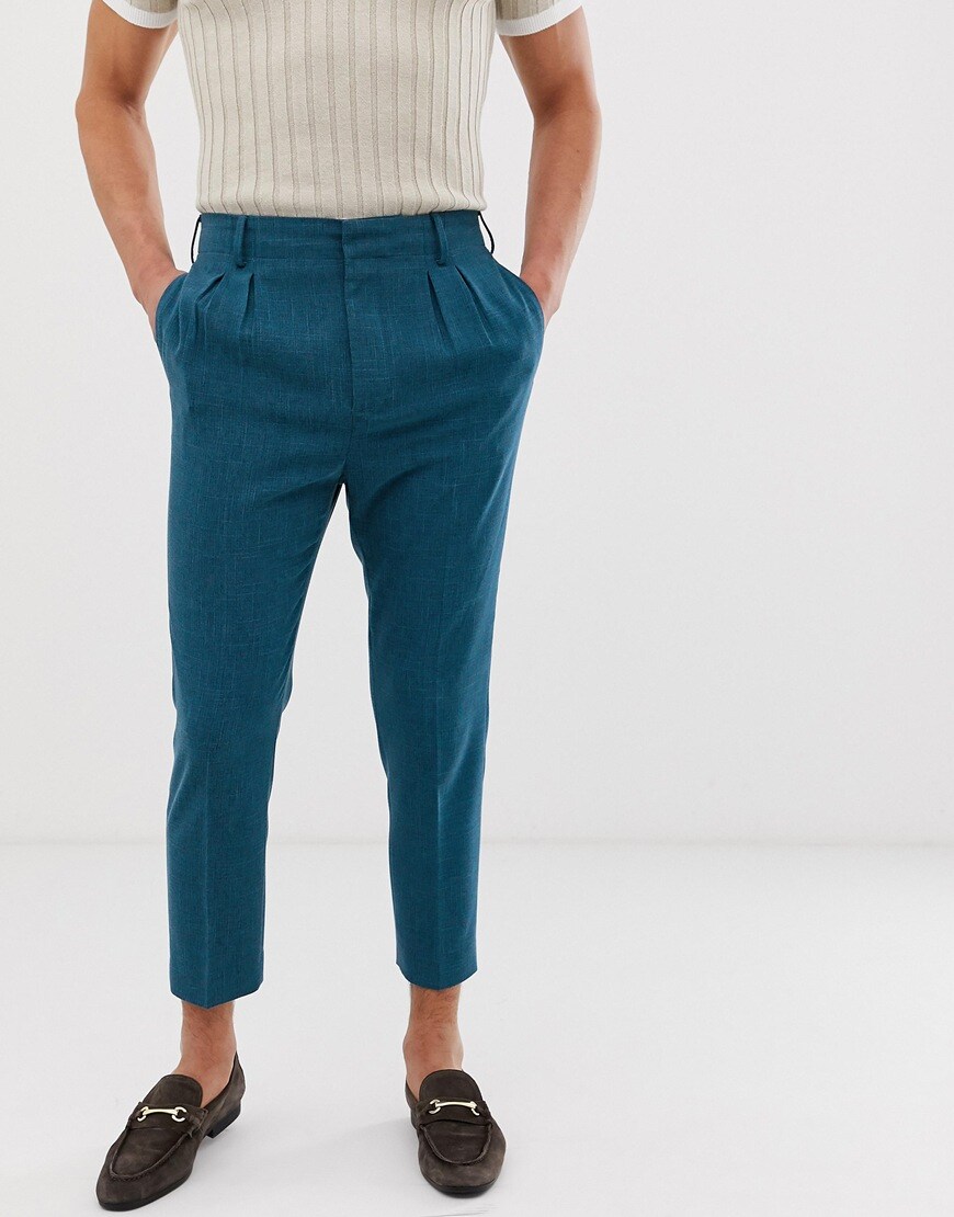 ASOS DESIGN tapered smart trousers | ASOS Style Feed