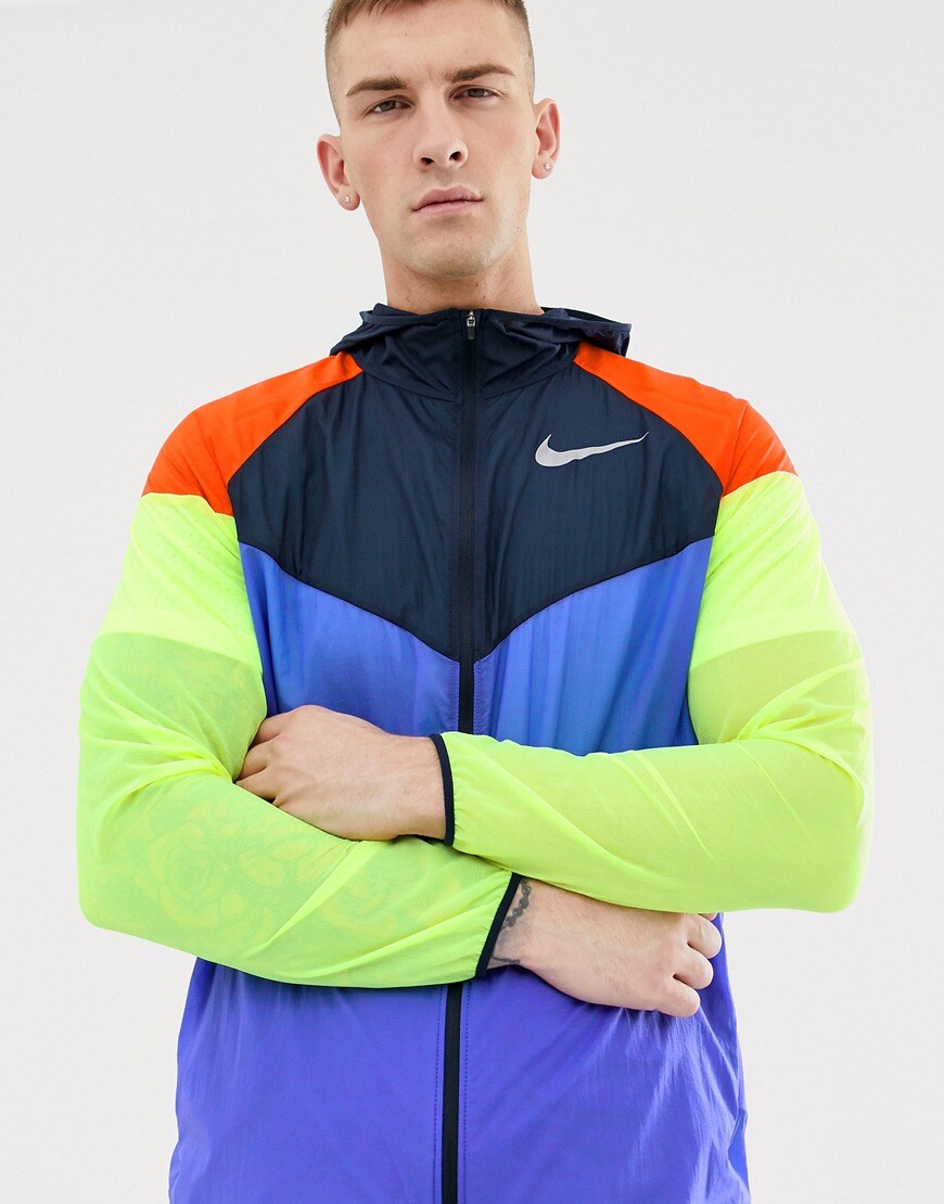 Nike Running - Veste coupe-vent rétro - Multicolore 100,00 €