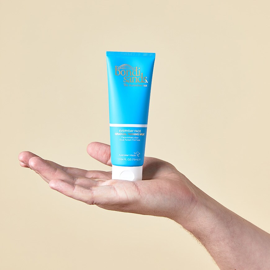 A picture of some gradual self-tan lotion by Bondi  Sands. Available at ASOS.
