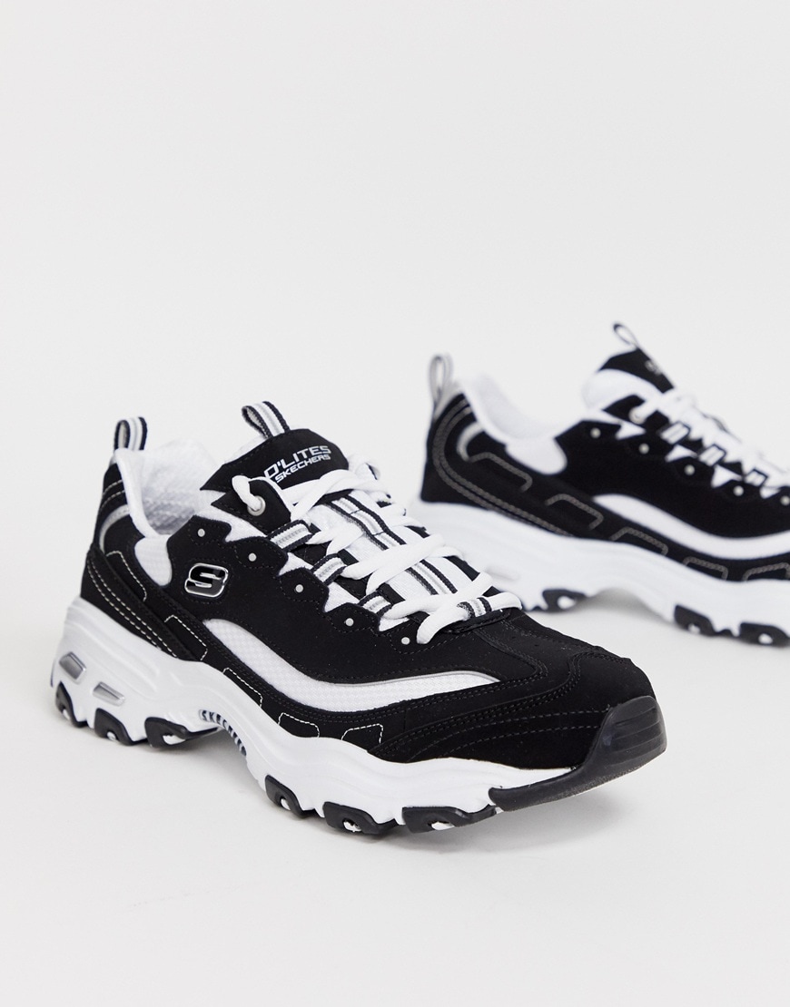 Skechers D'lites chunky trainers | ASOS Style Feed