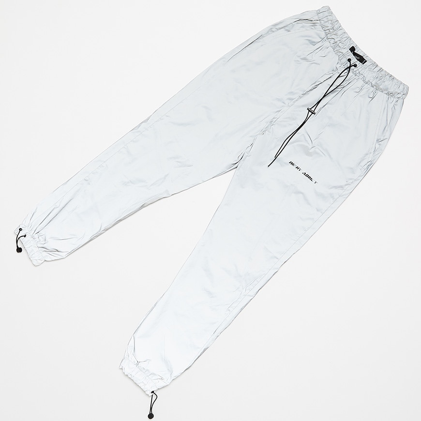 A picture of a pair of reflective joggers. Available at ASOS.