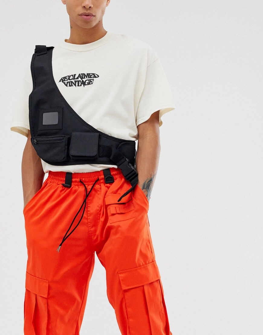 ASOS DESIGN chest harness bag | ASOS Style Feed