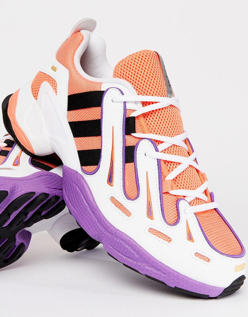 A picture of a pair of adidas EQT trainers. Available as ASOS.