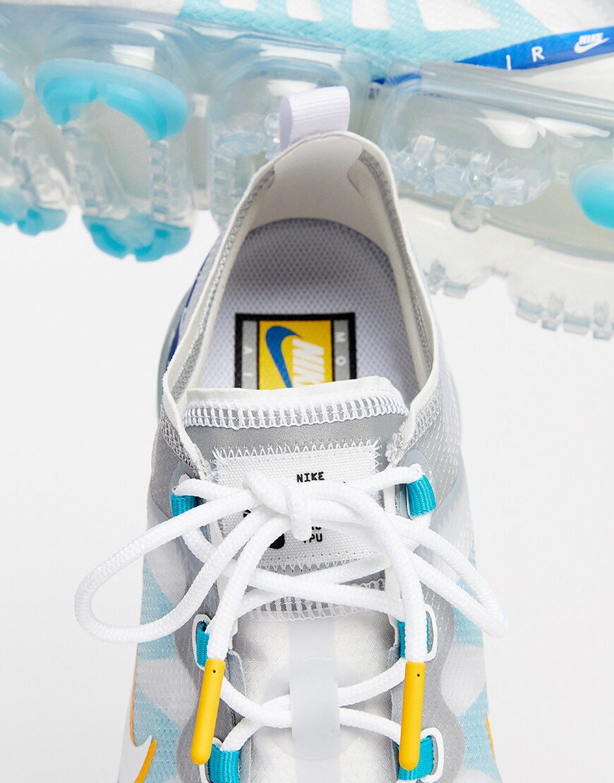 A picture of a pair of Nike Air Vapormax trainers. Available at ASOS.
