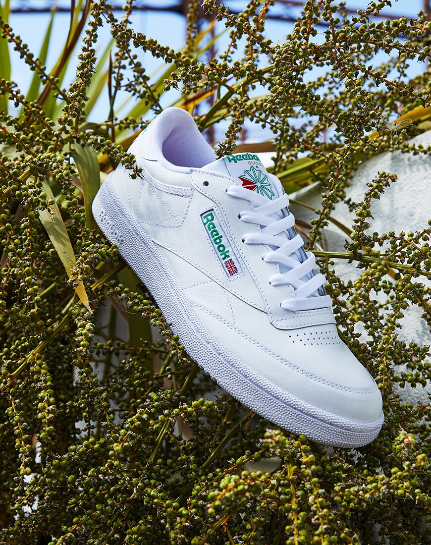 A picture of a Reebok Club C trainer. Available at ASOS.