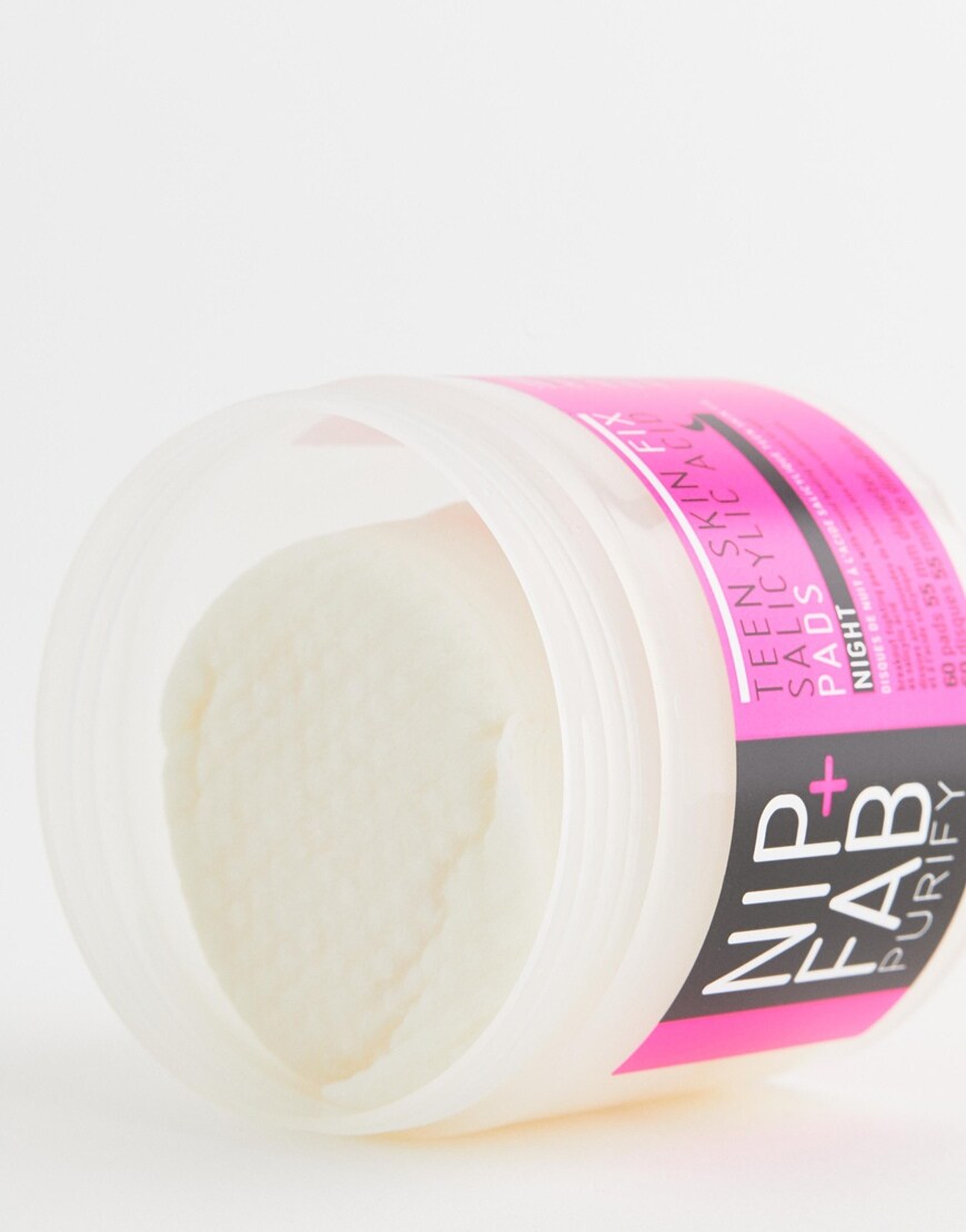NIP+FAB Teen Skin Fix Salicylic Acid Night Pads | ASOS