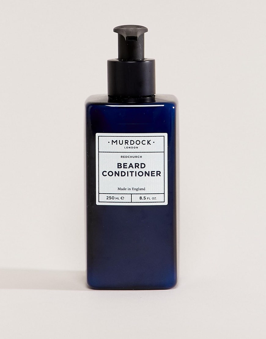 A picture of a bottle of beard conditioner by Murdock London. Available at ASOS.
