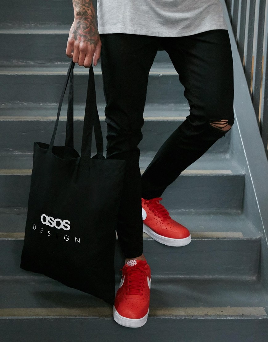 A reusable tote bag by ASOS DESIGN. Available at ASOS.