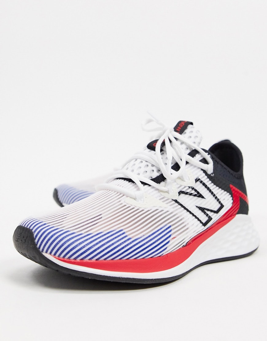 A picture of a pair of Roav Haze running trainers by New Balance. Available at ASOS. 