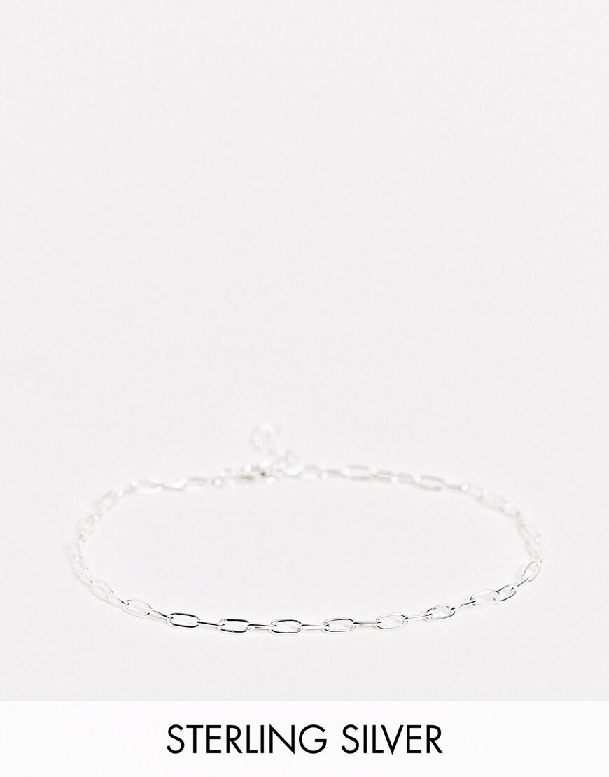 ASOS DESIGN sterling silver bracelet. A low-key look that's easily wearable. Available now.