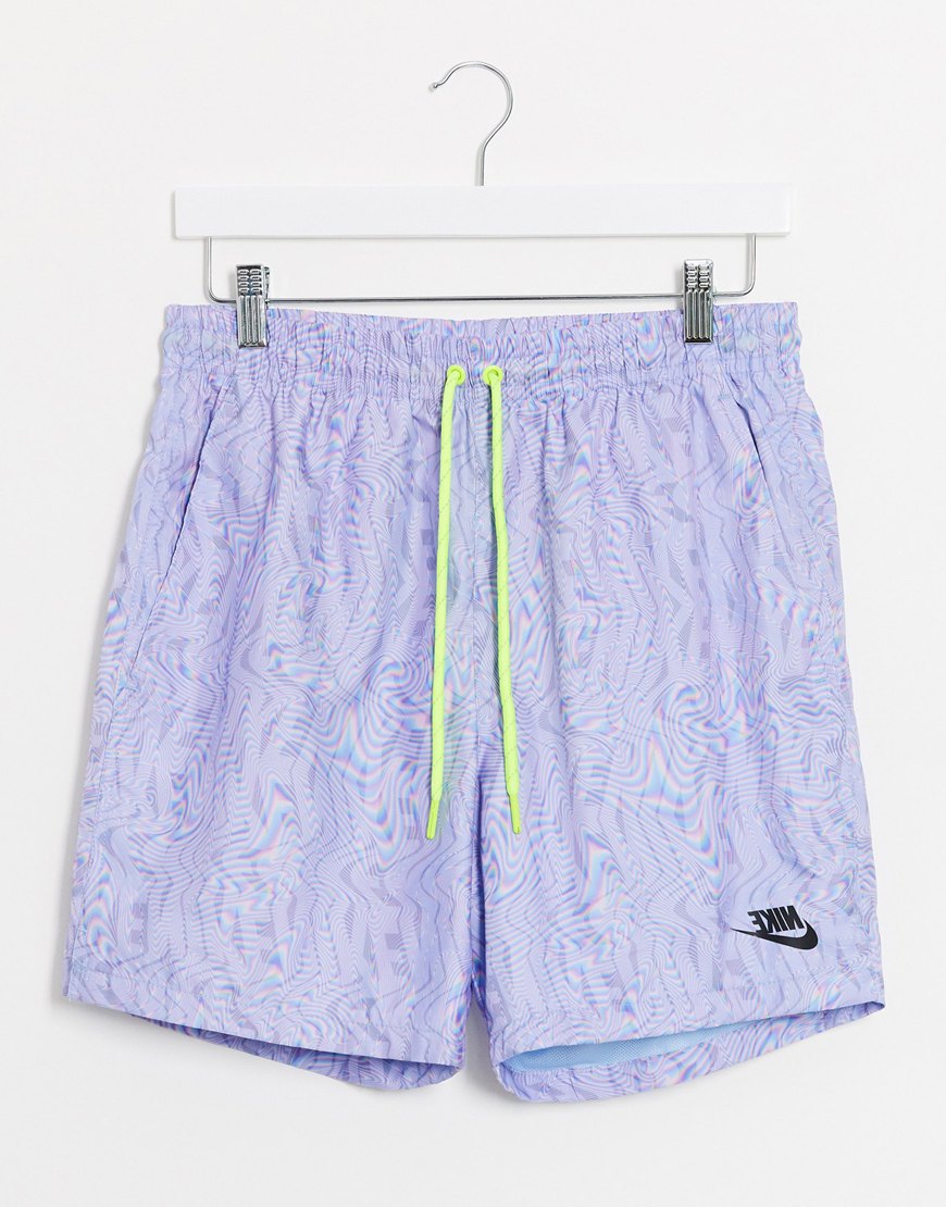 A picture of a pair of blue shorts by Nike | ASOS Style Feed