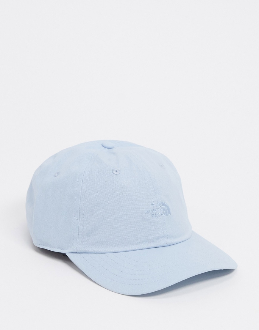 A pictuer of a pastel-blue cap by The North Face. Available at ASOS | ASOS Style Feed