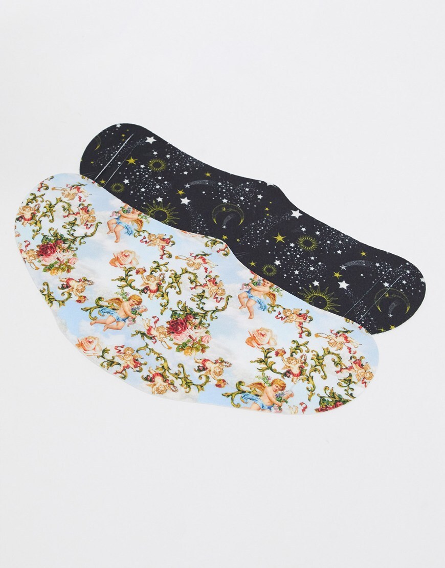 ASOS Design cherub and mystic print face covering