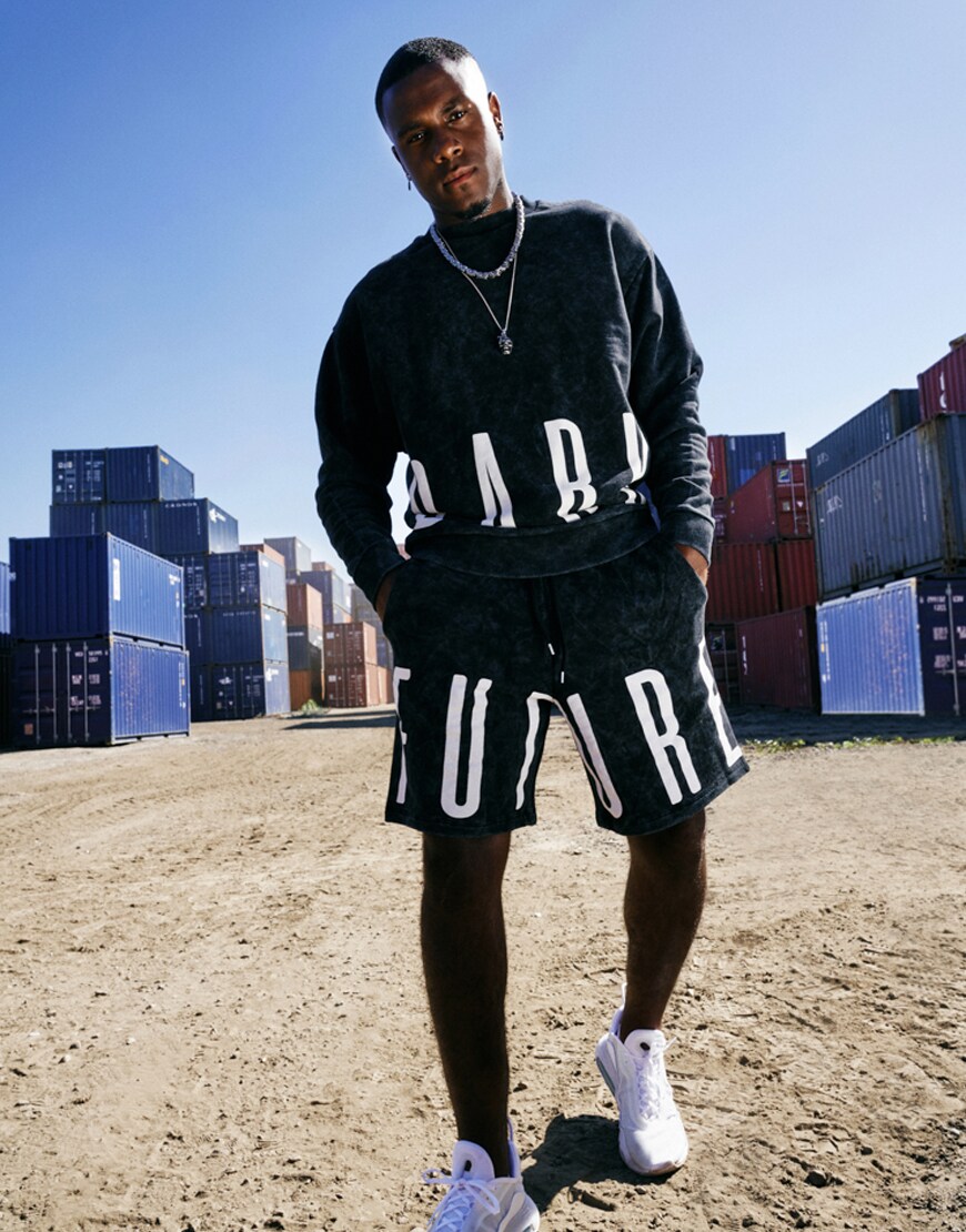 a picture of Love Island's Luke Trotman wearing ASOS DESIGN Dark Future. Available at ASOS | ASOS Style Feed