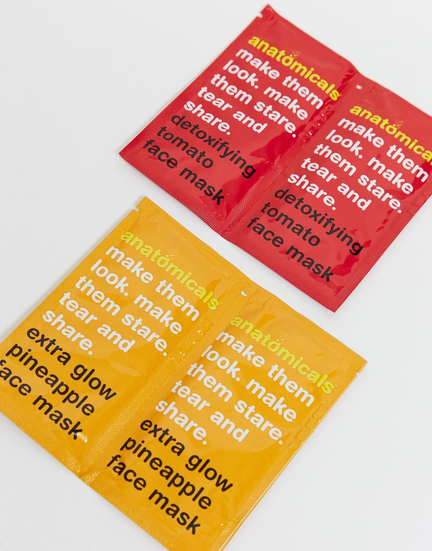 Anatomicals Tear and Share Face Mask Pack | ASOS Style Feed
