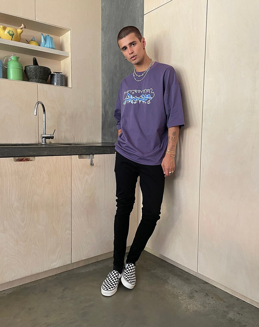 ASOS DESIGN skinny jeans in black | ASOS Style Feed