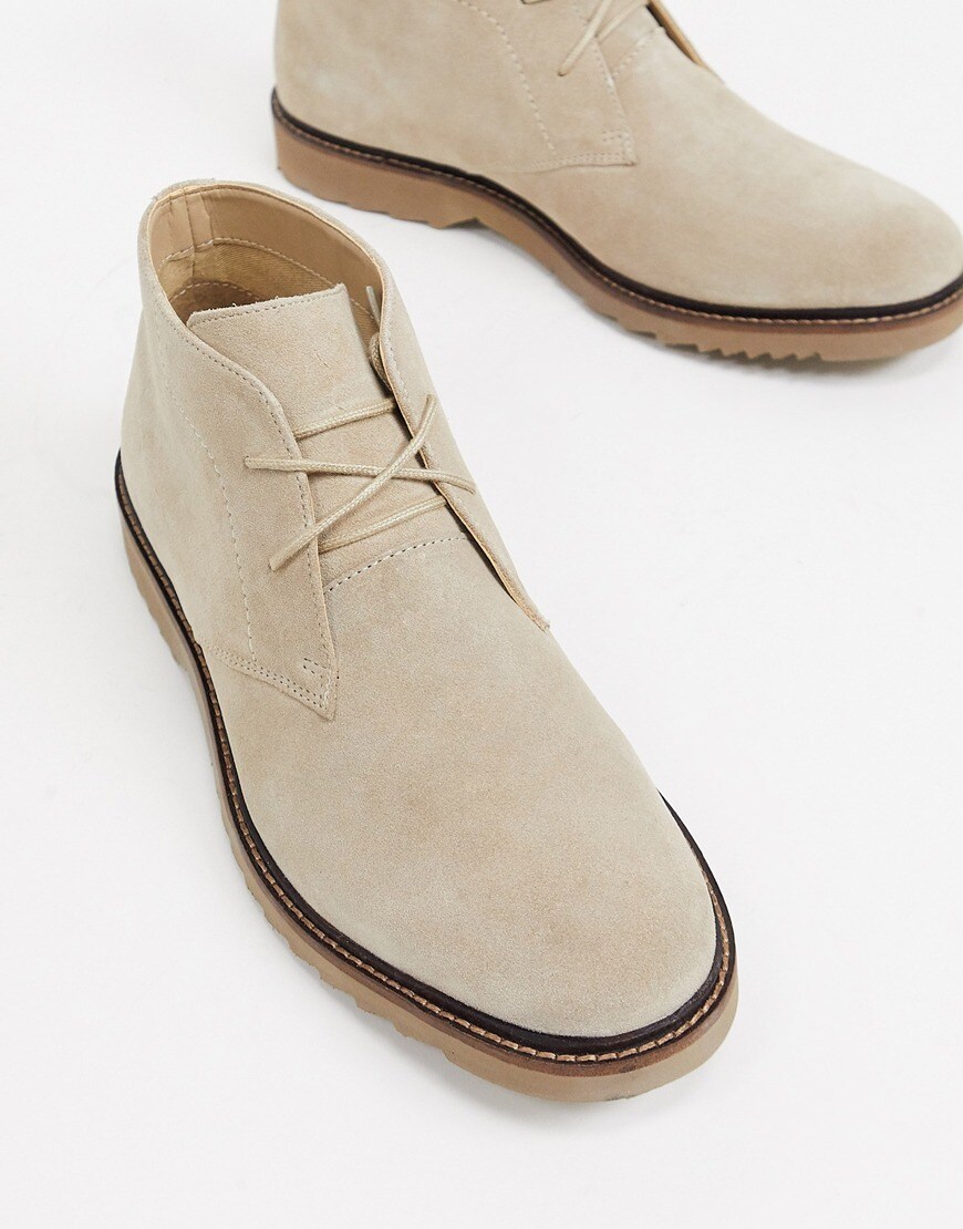 A picture of a pair of chukka boots.  Available at ASOS |ASOS Style Feed