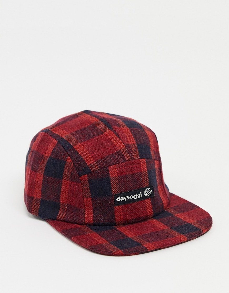 An image of a red cap by ASOS Design | ASOS Style Feed
