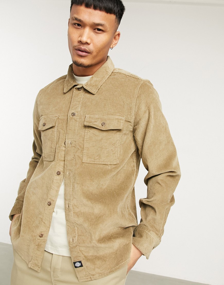An image of a man wearing a beige shirt by Dickies | ASOS Style Feed