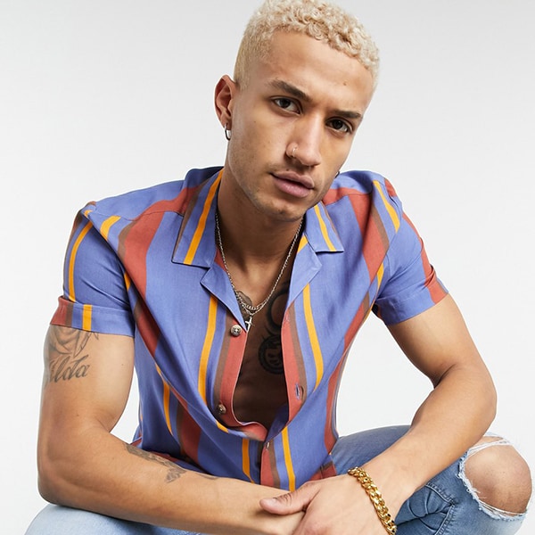 asos mens tops