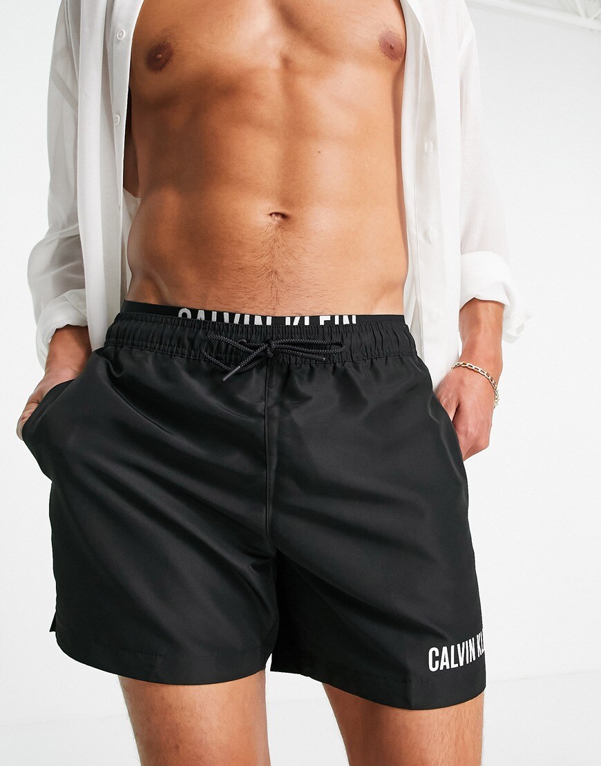 asos calvin klein swim shorts