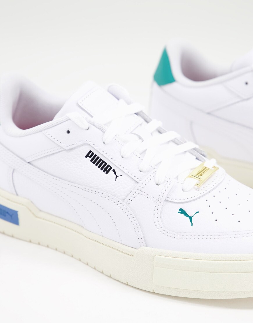 Puma white trainers