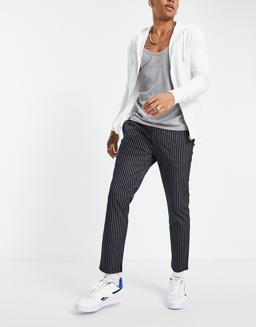 Topman striped trousers