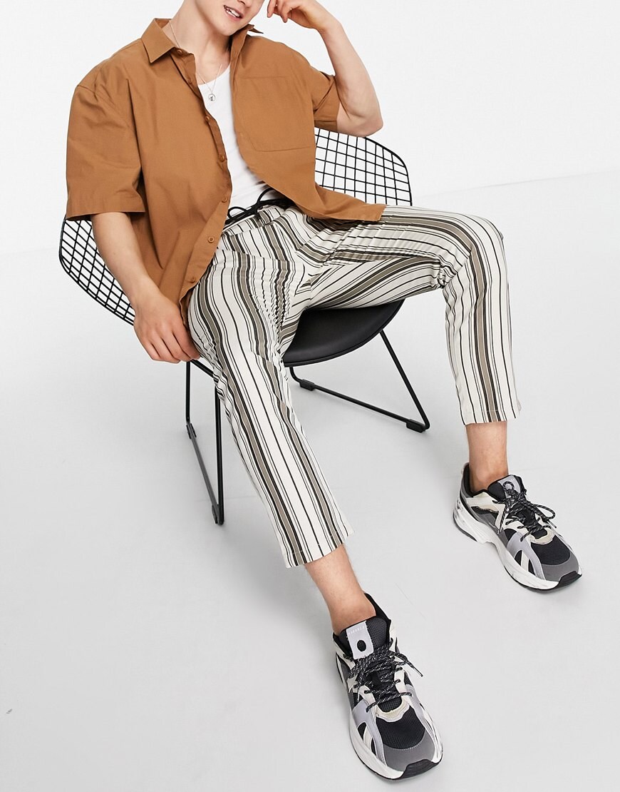 Topman striped trousers