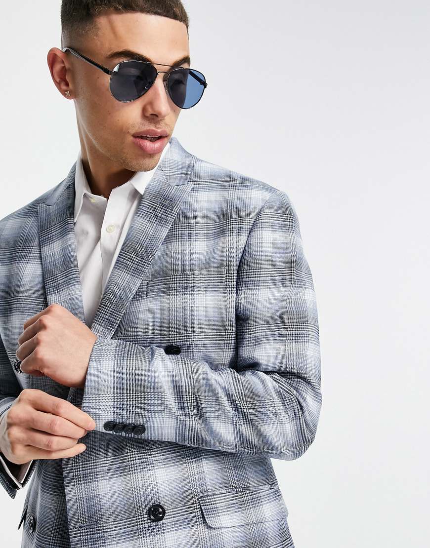 Topman Check Blazer | Style Feed
