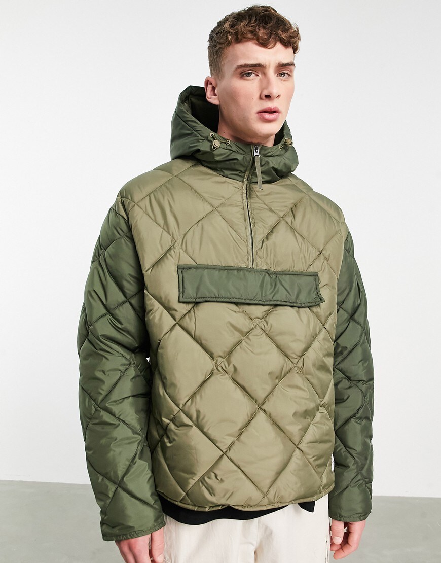 Topman recycled quilted jacket | ASOS Style Feed