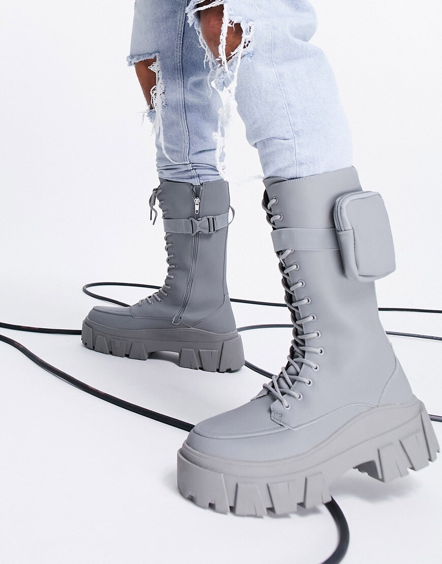 Asos 2024 waterproof boots