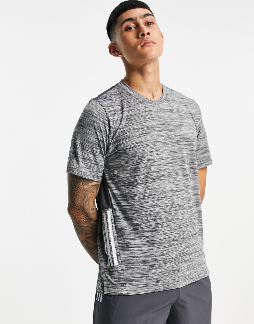 adidas Training gradient 3 stripe t-shirt | ASOS Style Feed