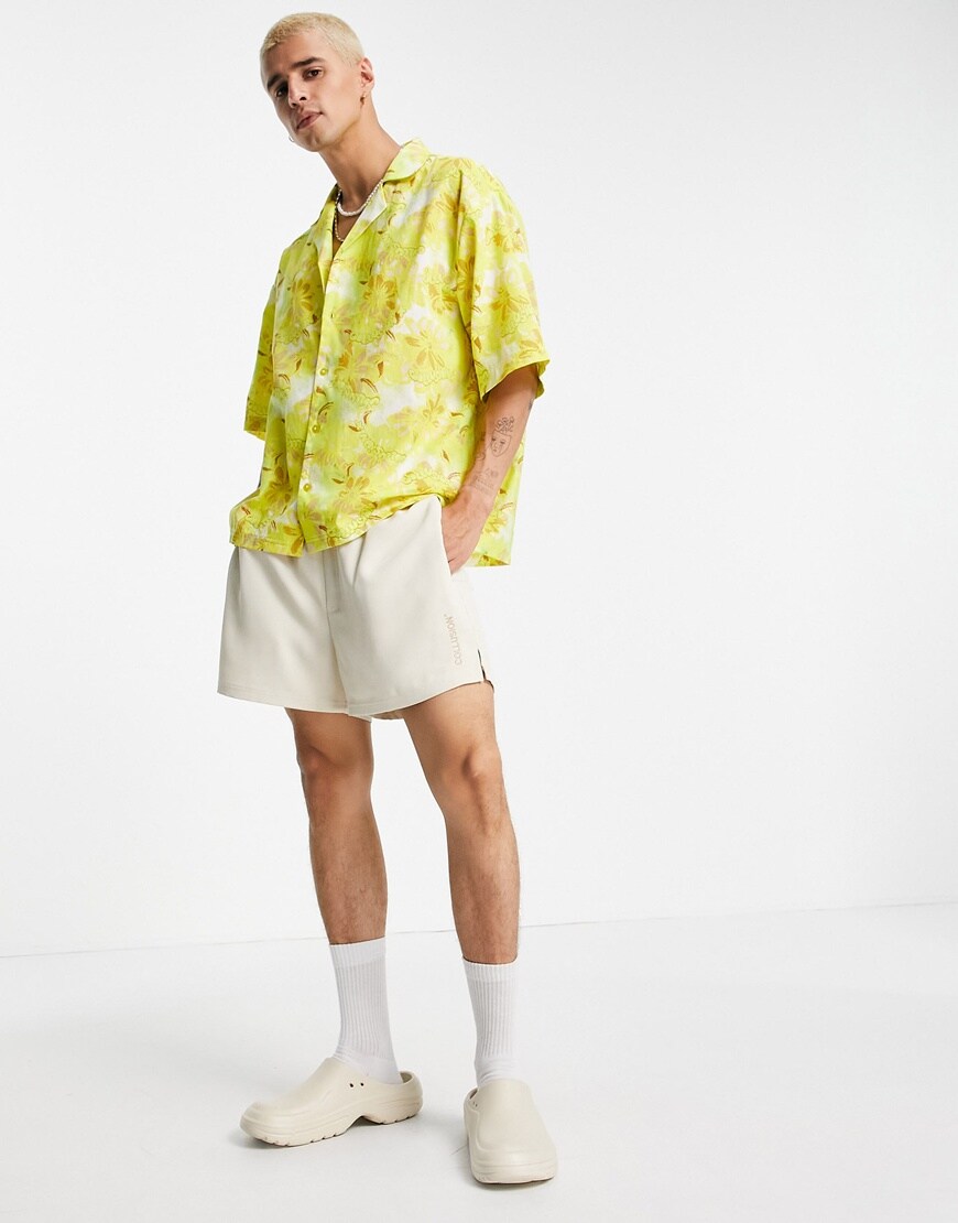 COLLUSION camp collar shirt | ASOS Style Feed