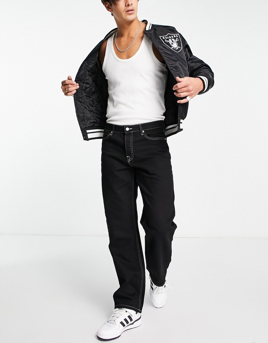 Topman contrast denim