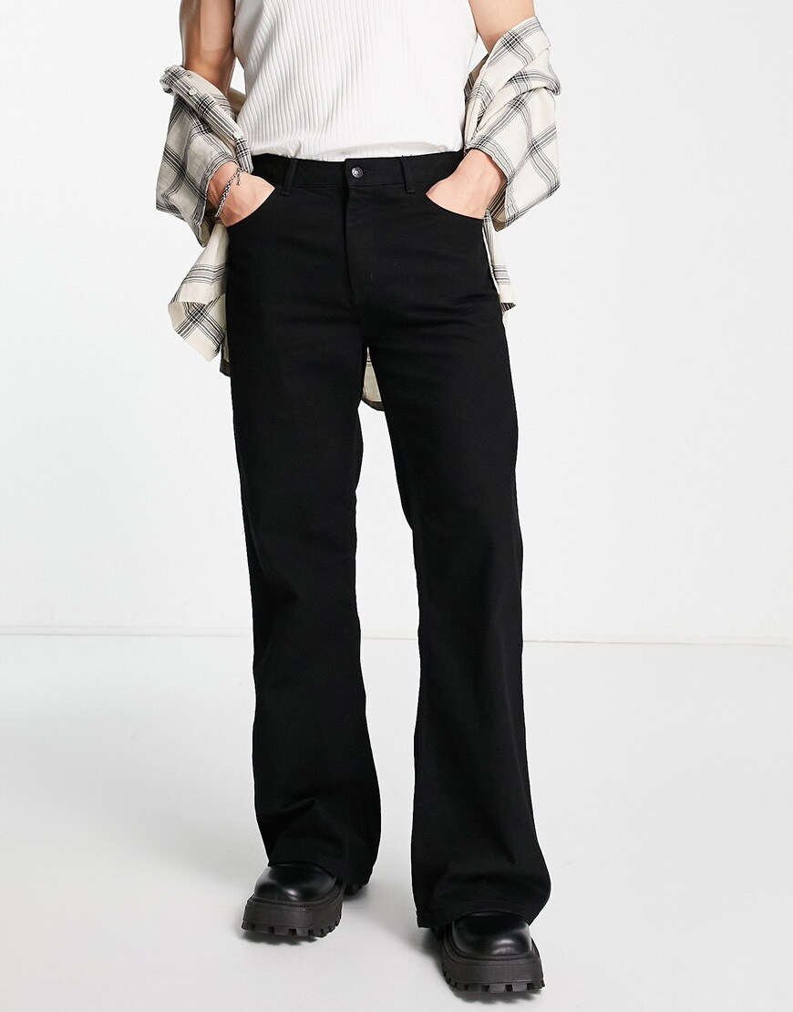 Topman denim flares