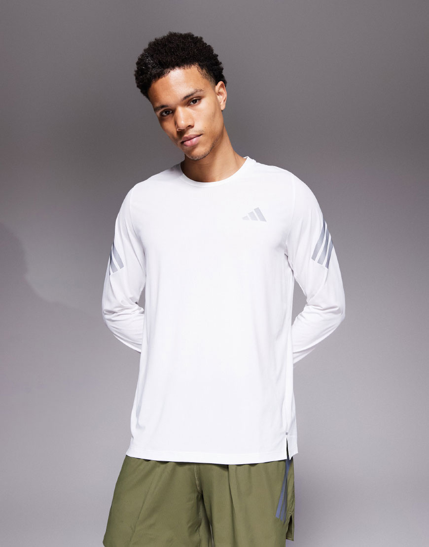 A model wearing an adidas running top | ASOS Style Feed