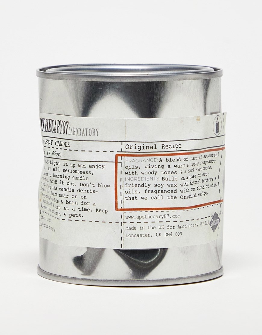 Apothecary 87 Soy Candle - Original Recipe