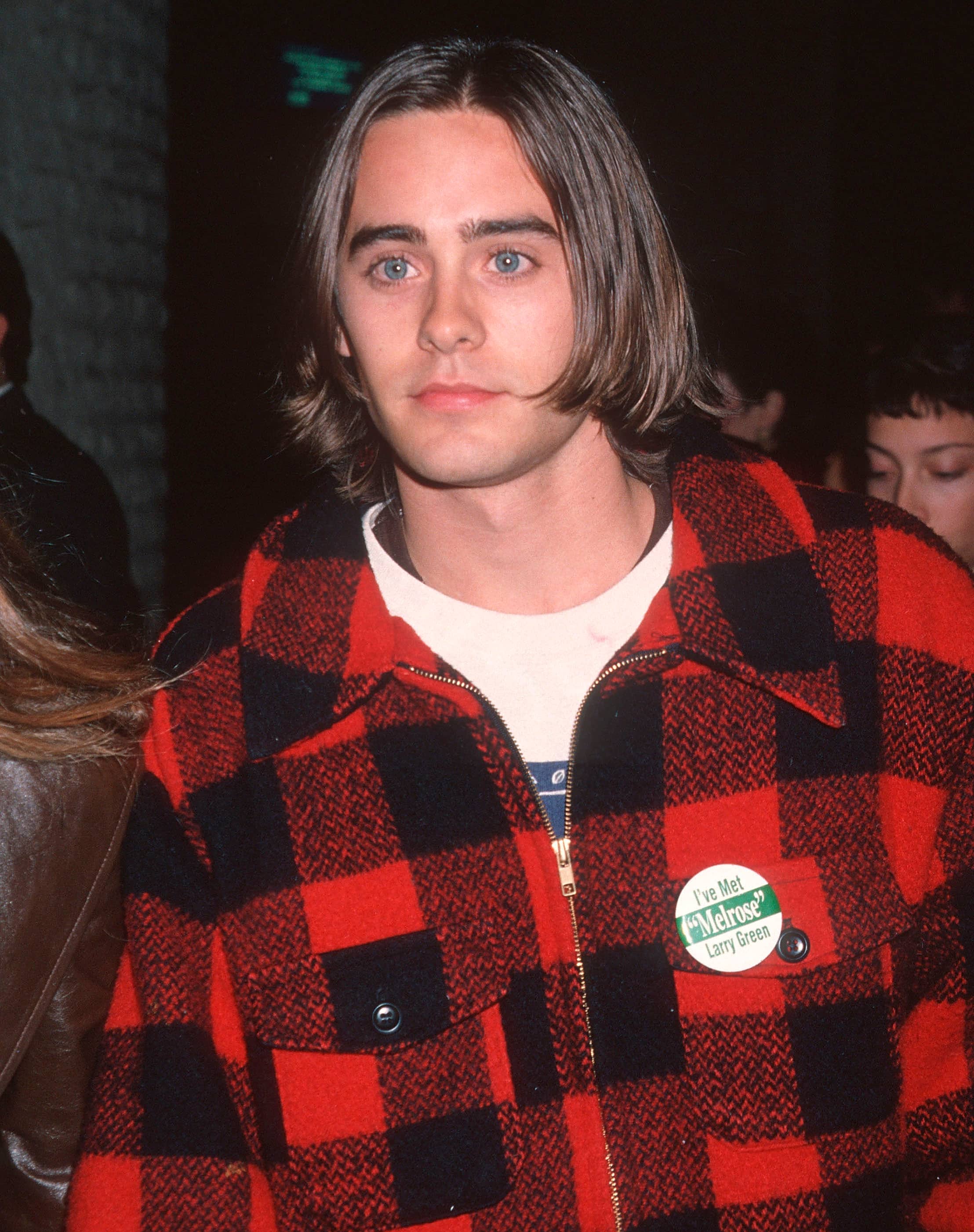 Jared Leto in a flannel jacket | ASOS Style Feed