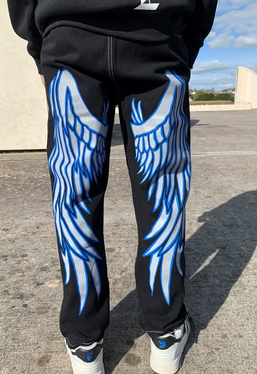 Graphic printed jeans by Wia wear fashion | ASOS Stylefeed