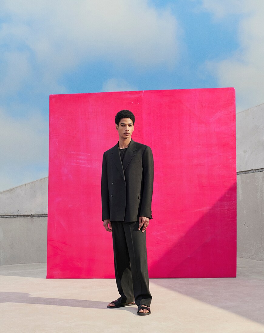 Black Oversized Topman Suit | Topman Editorial