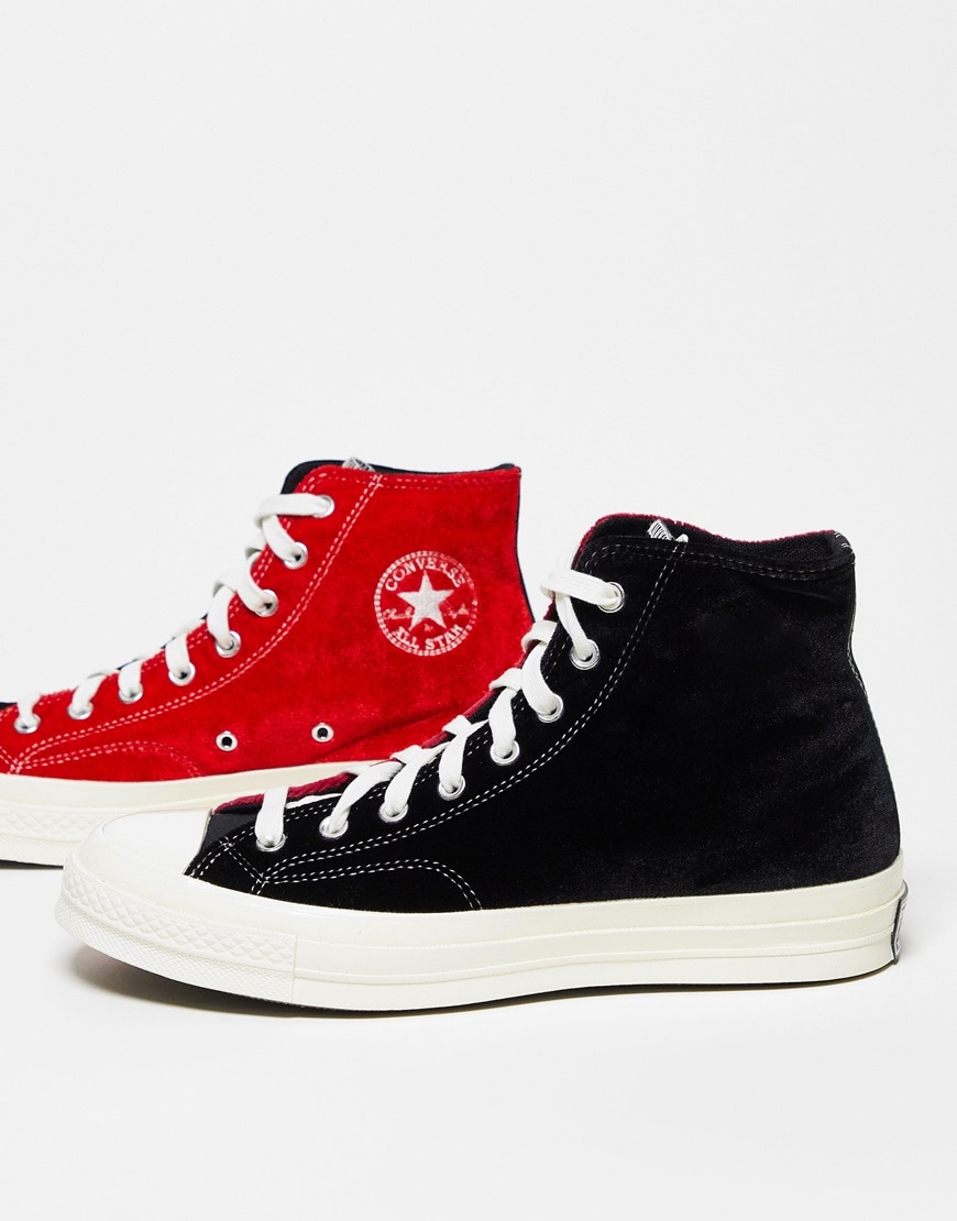 Converse Chuck 70 Hi beyond retro velvet sneakers