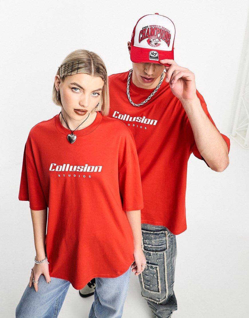 Unisex COLLUSION T-Shirt | ASOS Style Feed